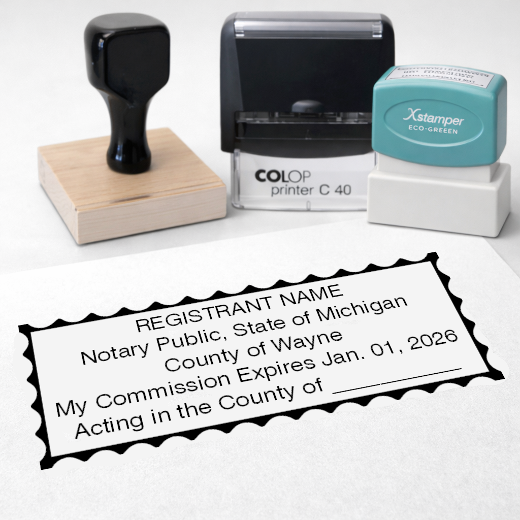 Michigan Notary Stamps