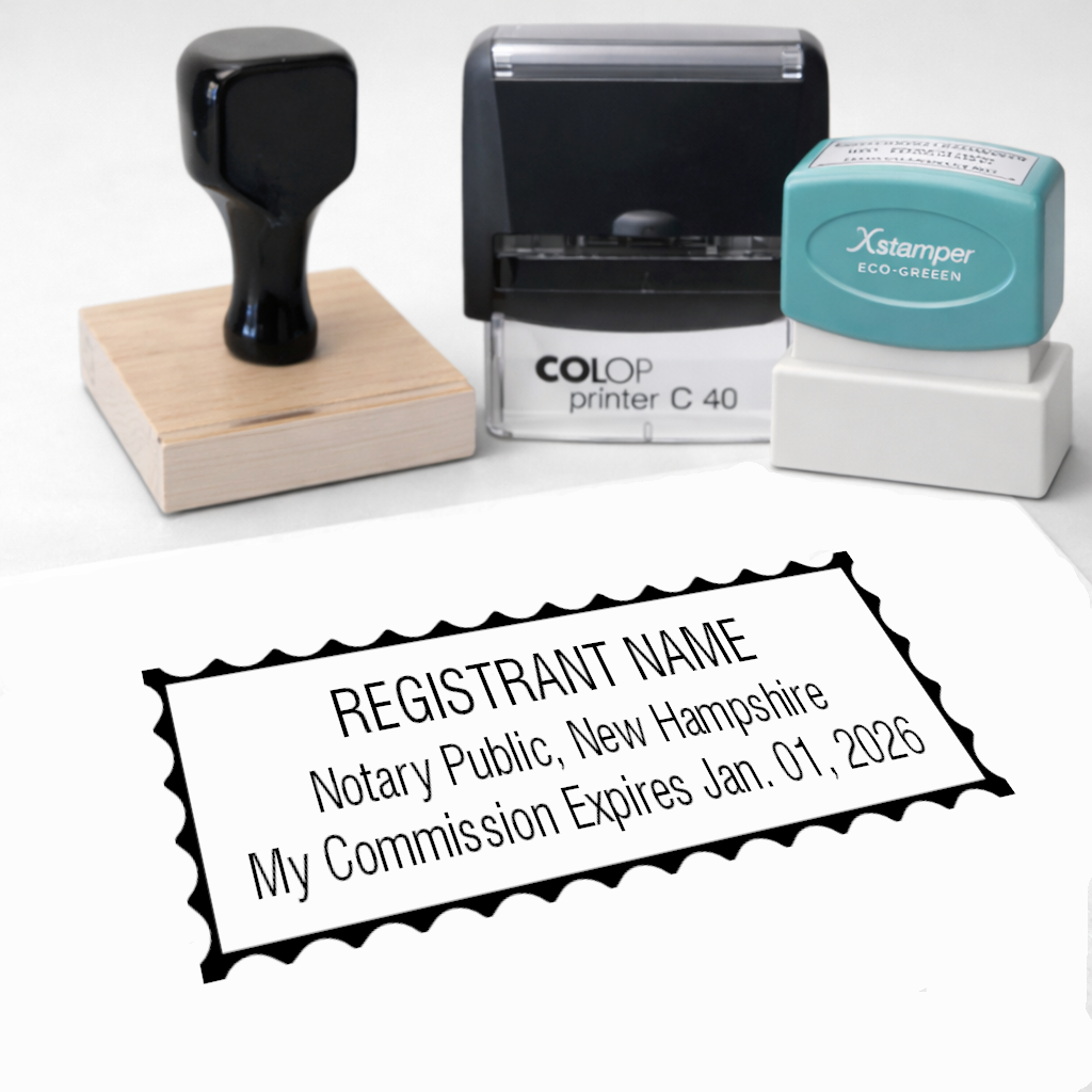 New Hampshire Notary Stamps