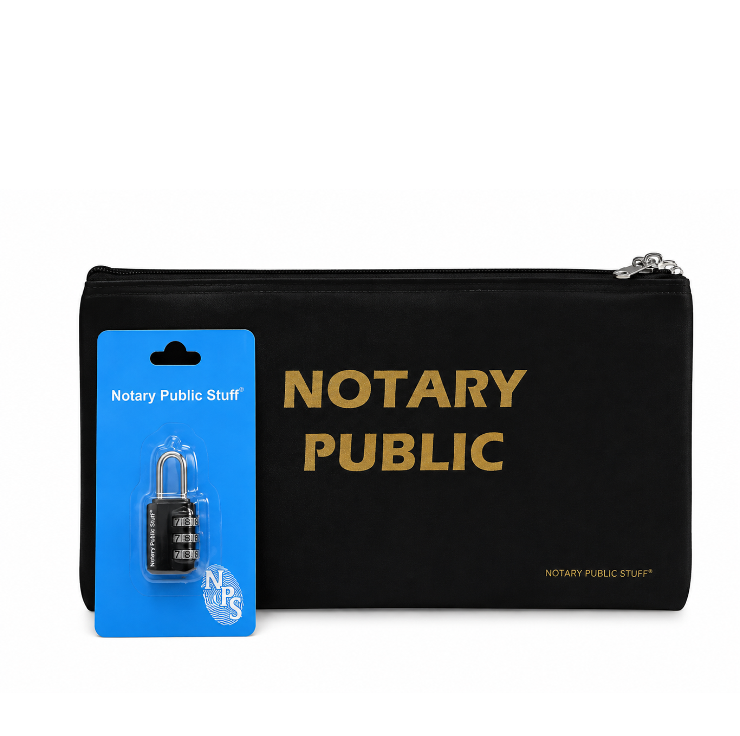 Large Notary Supply Bag & Padlock