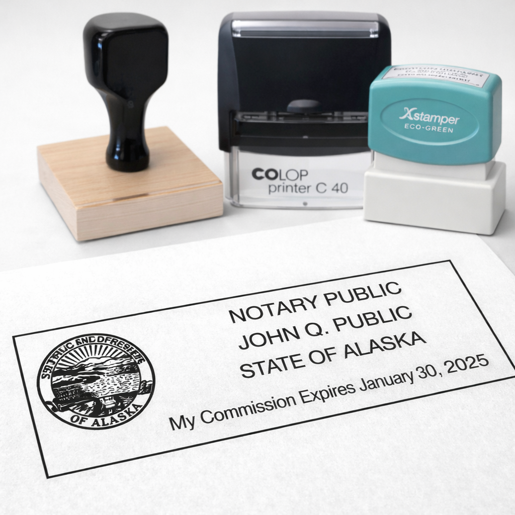 Alaska Notary Stamps
