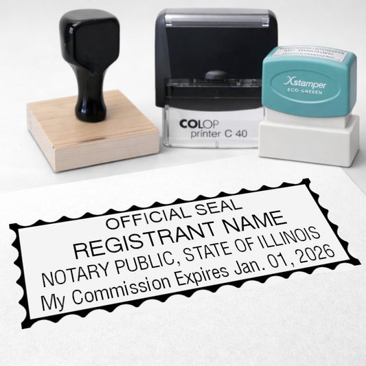 Illinois Notary Stamps