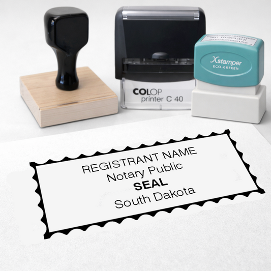South Dakota Notary Stamps